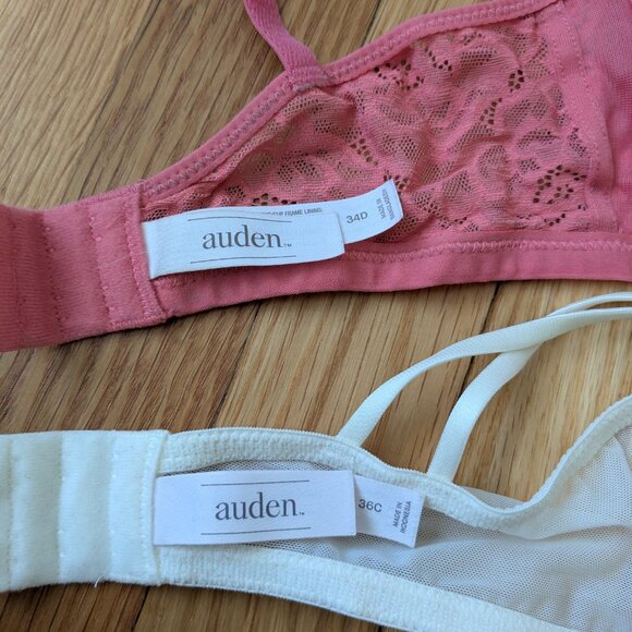 Auden lace mesh 2 bras - 34D and 36C - Picture 5 of 5